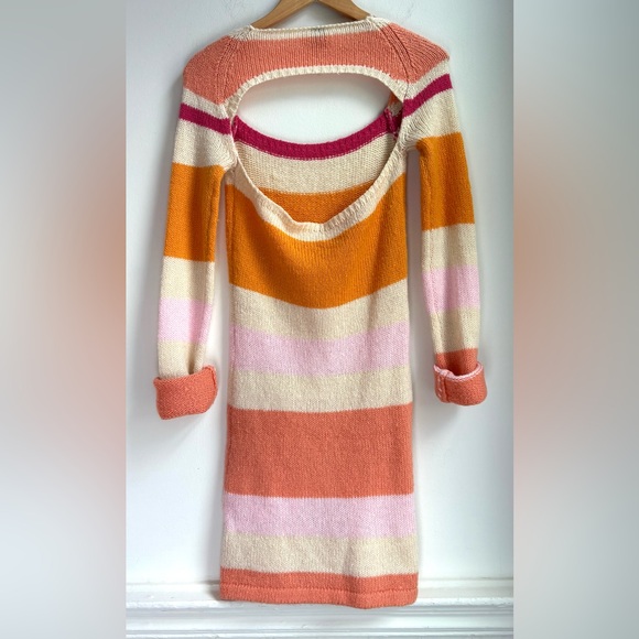 Princess Polly Striped Sweater Dress size 4 - Picture 3 of 3